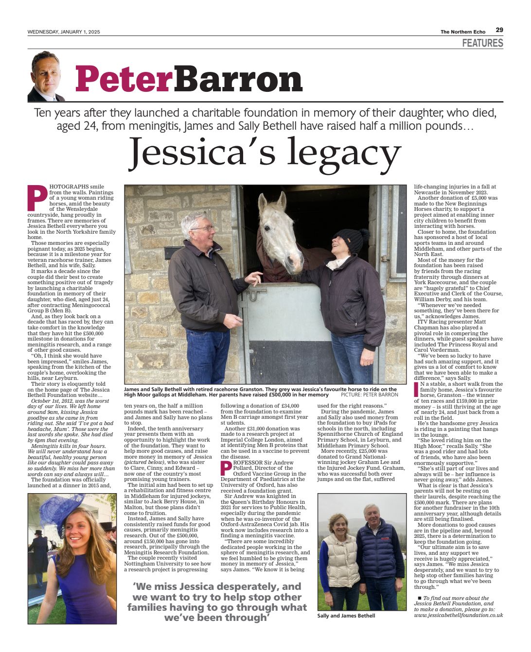 Peter Barron Article